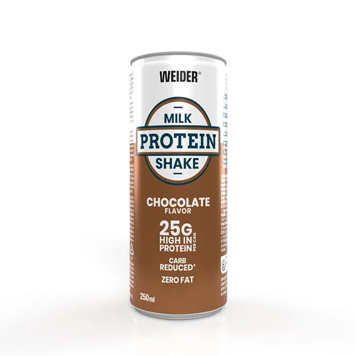 Shake proteic low carb, WEIDER, ciocolată, 250 ml — preț și oferte