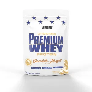 Proteine din zer, Weider, Premium Whey, 500g, chocolate-nougat