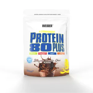 Proteine pulbere, Weider, Protein 80+, brownie, 500 g