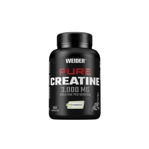 Creatină monohidrat, Weider, Pure Creatine, 100 capsule