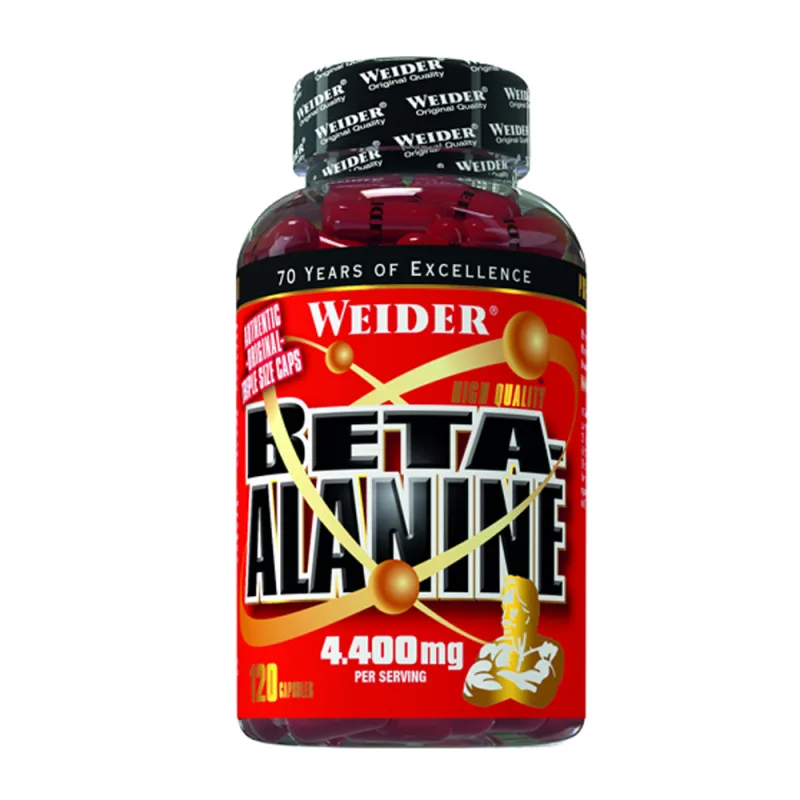 Supliment Beta-Alanină, Weider, 120 capsule — preț și oferte