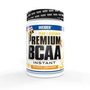 Pulbere BCAA, Weider, Premium, 500 g, portocaliu