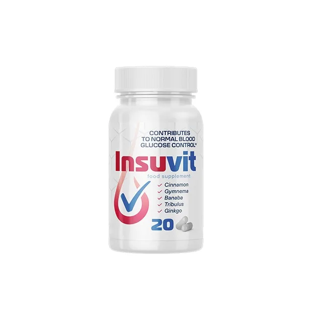 Insuvit - supliment alimentar pentru controlul glicemiei - 20 cps — preț și oferte