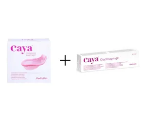 Kit contraceptiv Caya – diafragmă + gel 60g