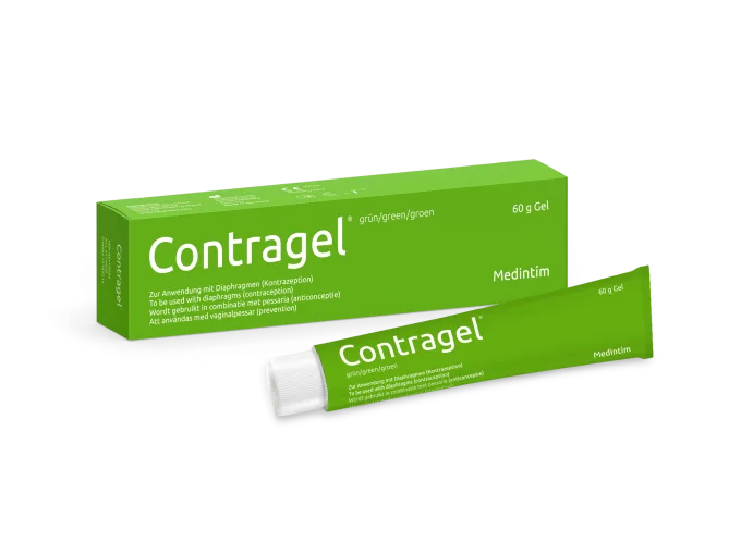 Gel contraceptiv Contragel, 60g – compatibil cu diafragma Caya MEDintim — preț și oferte