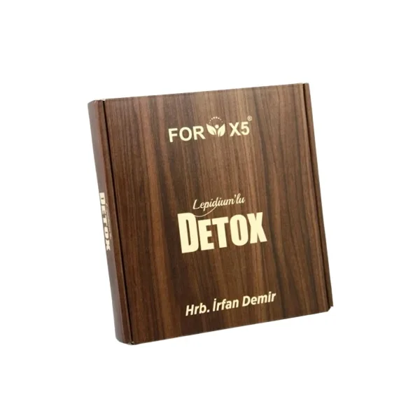 Lepidiumlu Detox for X5 - ceai de slabit, aroma de lamaie – 30 plicuri — preț și oferte