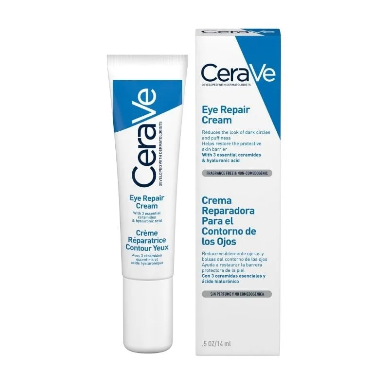 Crema reparatoare ochi cu ceramide si acid hialuronic, 14 ml, CeraVe — preț și oferte