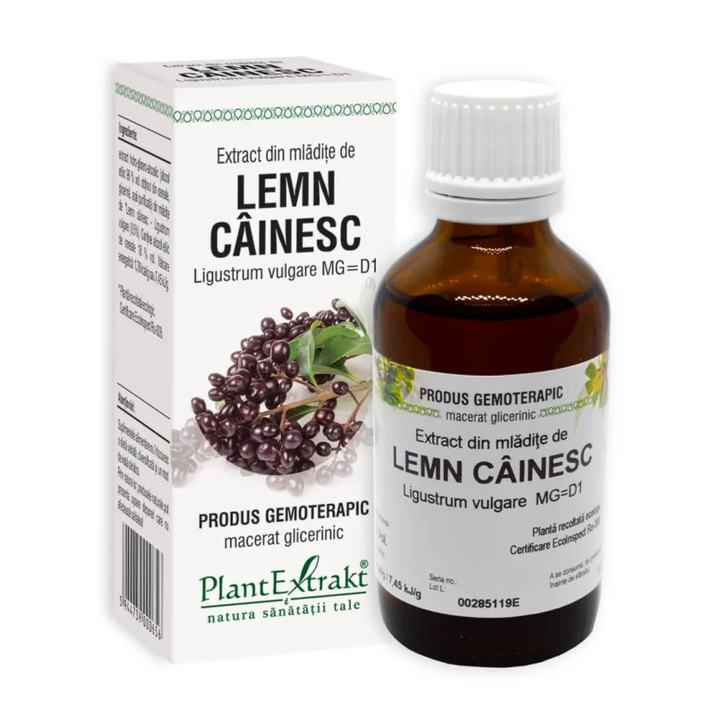Extract din mladite de Lemn Cainesc, 50 ml, Plant Extrakt PLANTEXTRAKT — preț și oferte