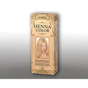 Vopsea de păr, Venita, Henna, nuanța blond deschis