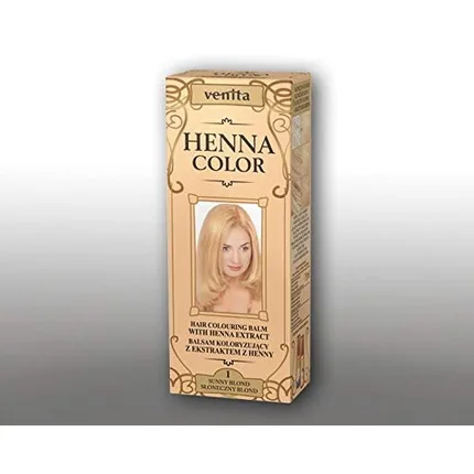 Vopsea de păr, Venita, Henna, nuanța blond deschis — preț și oferte
