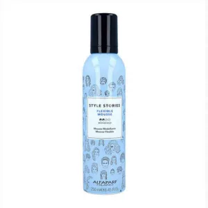 Spumă fixativă păr, Alfaparf Milano, Style Stories, fixare medie, 250 ml