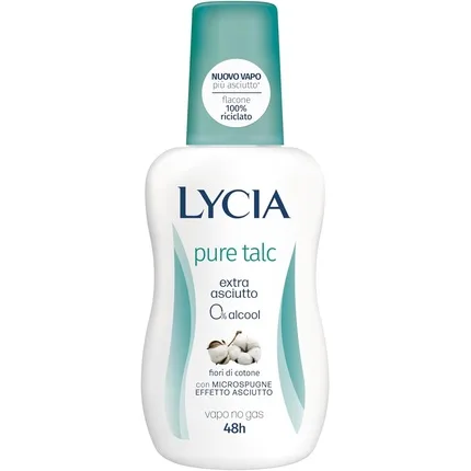 Deodorant spray, Lycia, Pure Talc Extra Dry, 75ml — preț și oferte