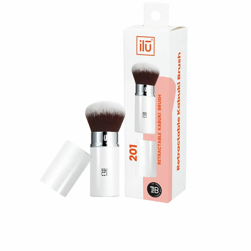 Pensulă machiaj, Tb Tools For Beauty, ILU 201, retractabilă, roz — preț și oferte