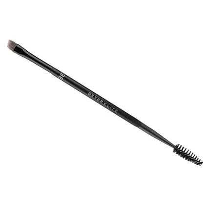 Pensulă sprâncene și gene, Beter, model Double, negru, plastic — preț și oferte
