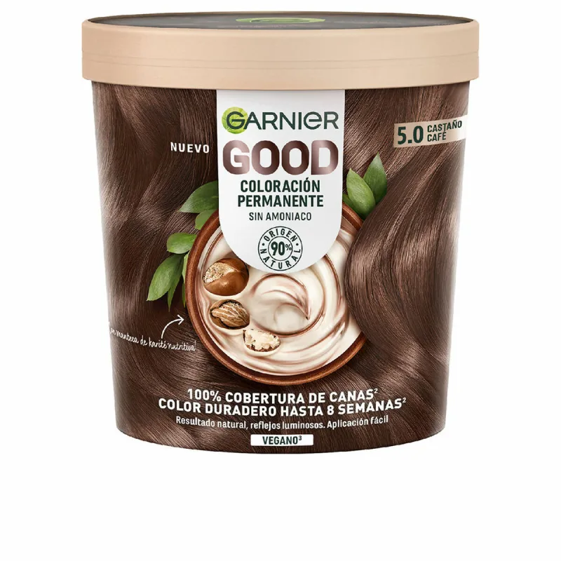 Vopsea permanentă, Garnier, Good Café Brown Nº 5.0, 1 bucată — preț și oferte