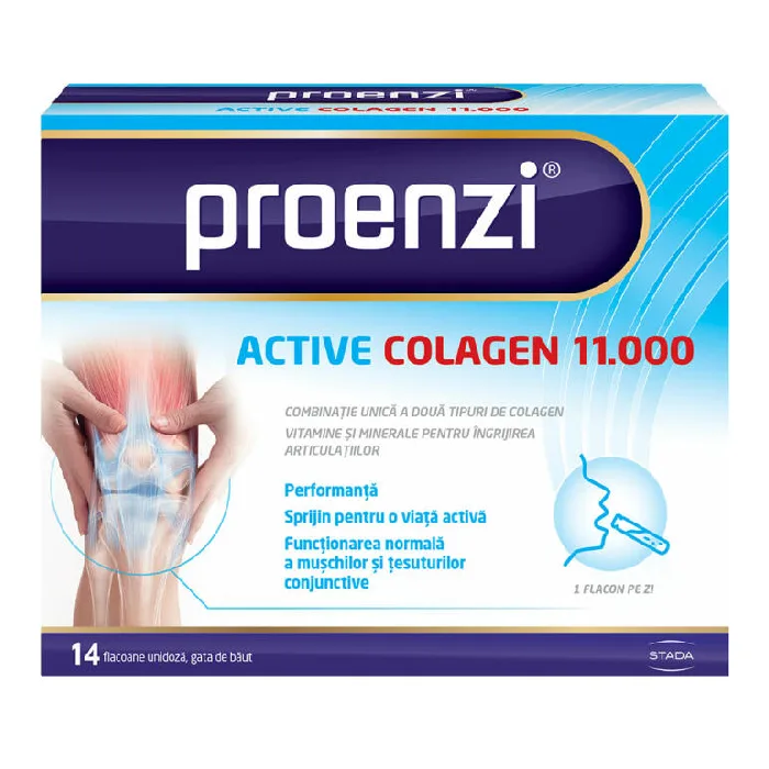 Proenzi Active Colagen 11.000, 14 flacoane unidoza, Walmark — preț și oferte