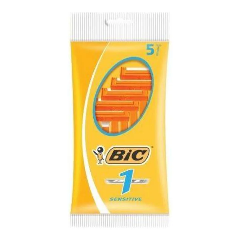 Aparat de ras manual, Bic, Classic, portocaliu, pachet 5 bucăți — preț și oferte