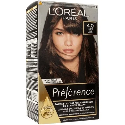 Vopsea de păr, L'Oréal Paris, Preference, culoarea șaten închis L'OREAL PARIS — preț și oferte