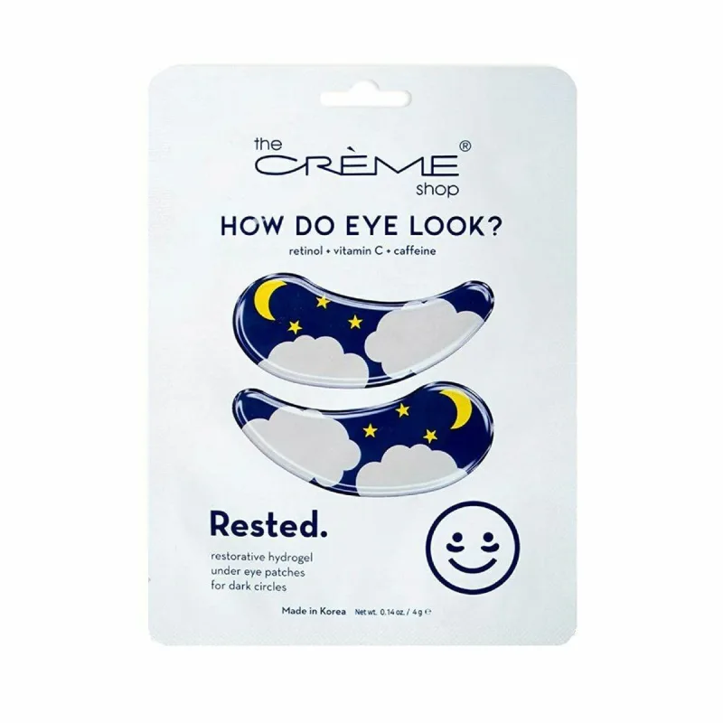 Patch pentru zona ochilor, The Crème Shop, hidrogel, reutilizabil, 2 bucăți Unknown — preț și oferte