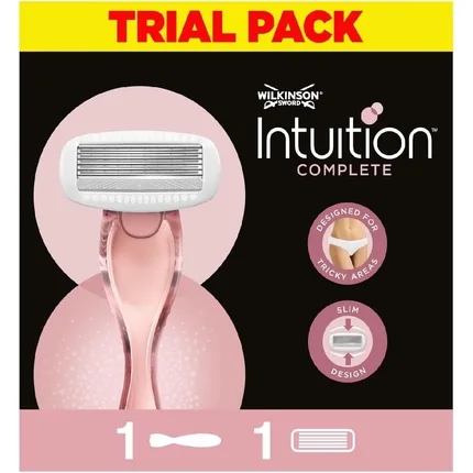 Aparat de ras femei, Wilkinson Sword, Intuition Complete, roz — preț și oferte