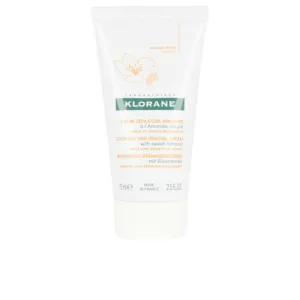 Cremă epilatoare, Klorane, migdale dulci, 75 ml