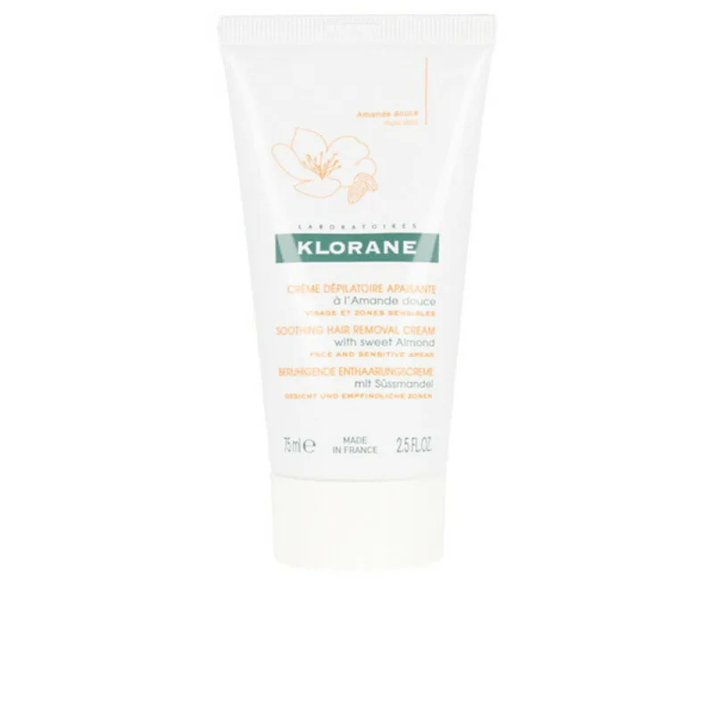 Cremă epilatoare, Klorane, migdale dulci, 75 ml — preț și oferte