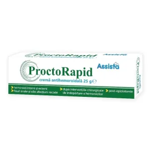Crema ProctoRapid, 25 g, Assista