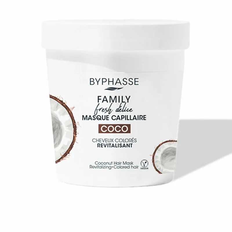 Mască păr Byphasse Family Fresh, 250ml, cocos — preț și oferte