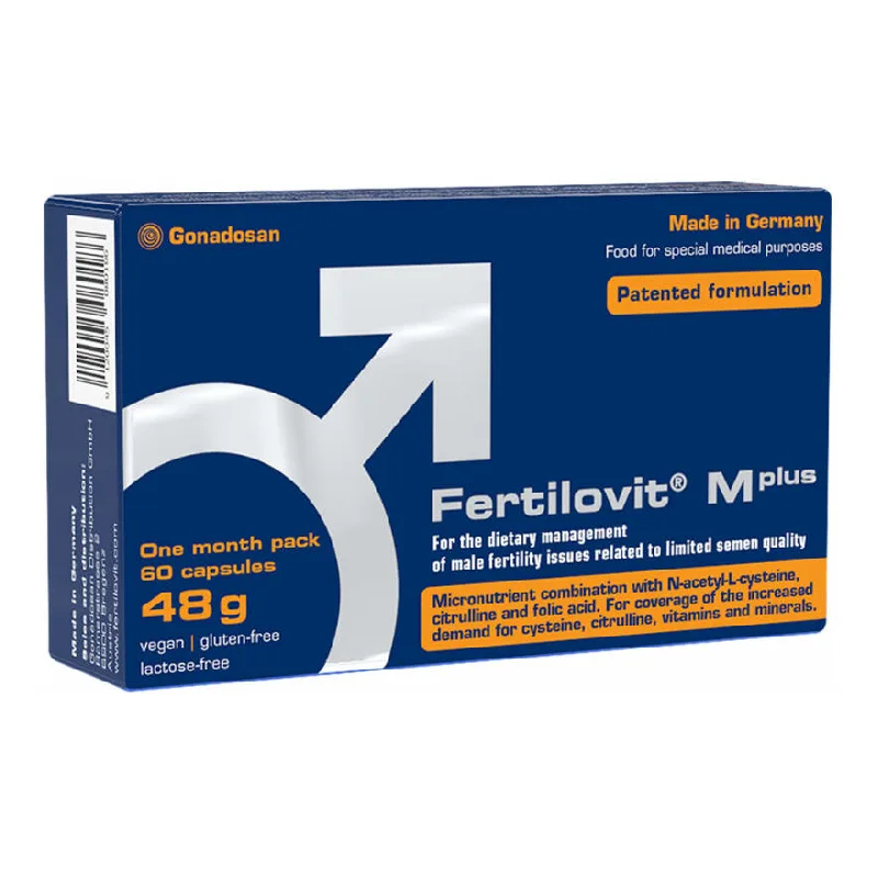 Fertilovit M plus, 60 capsule, Gonadosan — preț și oferte