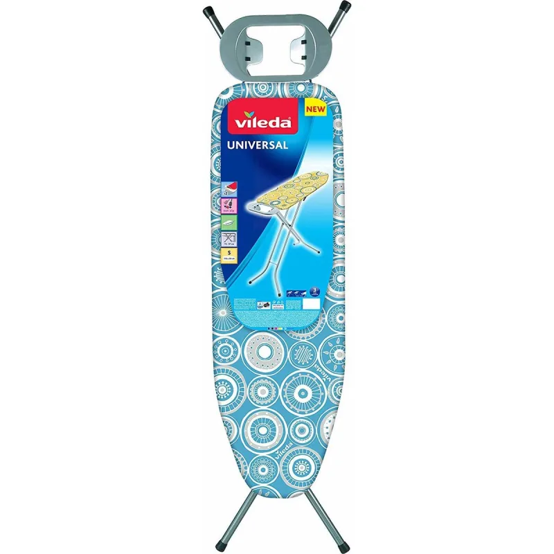 Masa de călcat, Vileda, Blue Steel, albastru, 110 x 30 cm Briliantina — preț și oferte