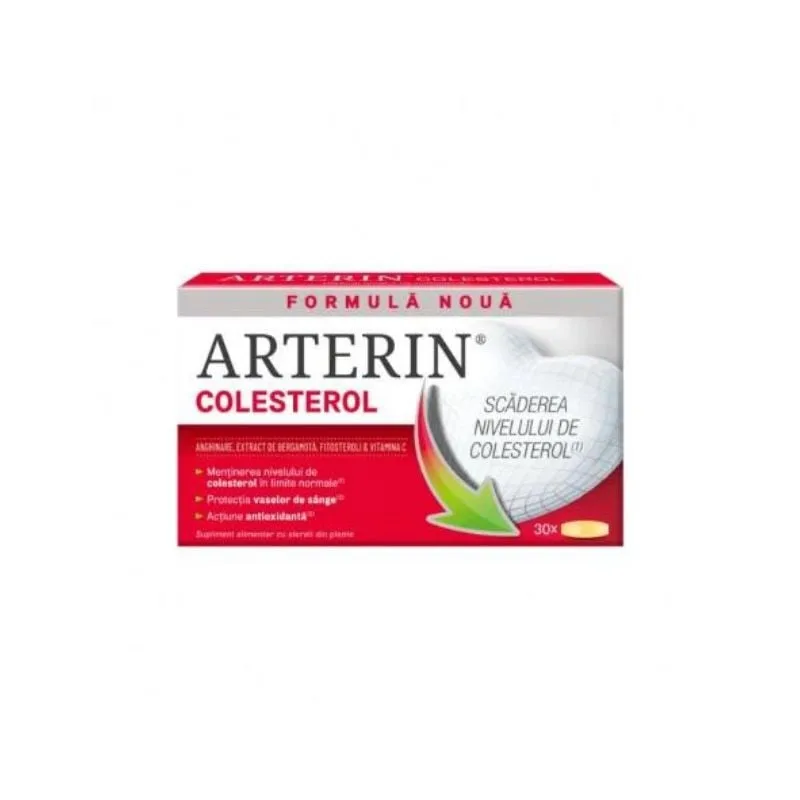 Arterin Colesterol, 30 comprimate PERRIGO — preț și oferte