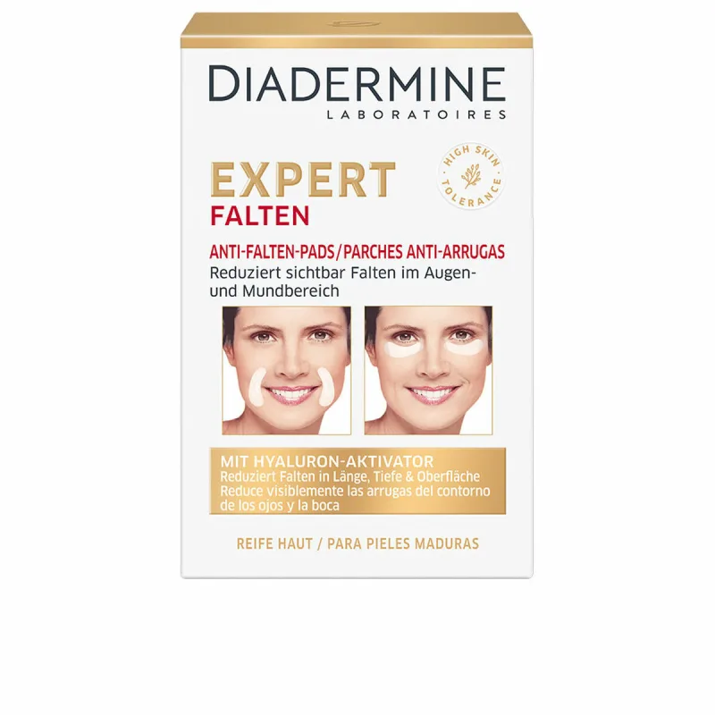 Plasturi anti-rid, Diadermine, activator hialuronic, 12 bucăți — preț și oferte