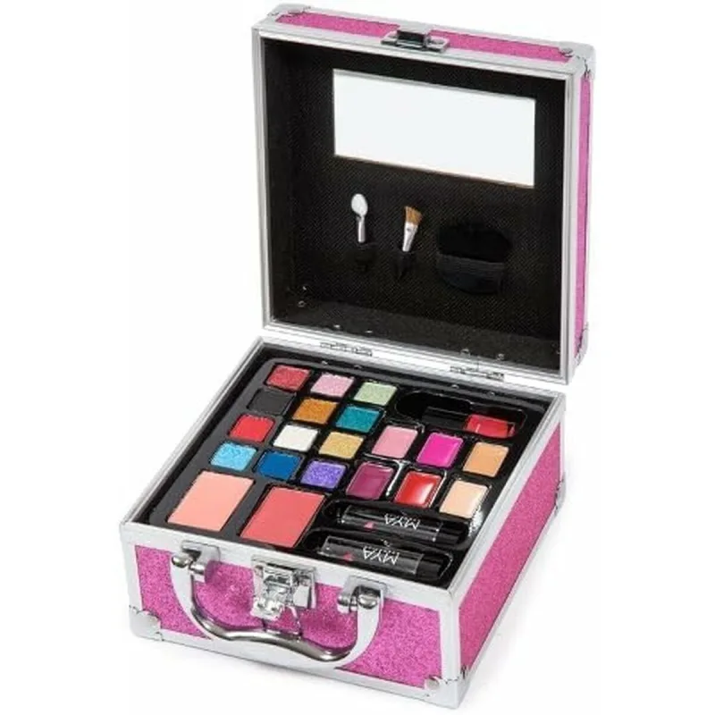 Set machiaj, Mya Travel, Professional, 26 piese, argintiu — preț și oferte