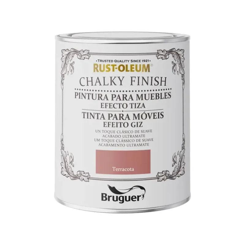 Vopsea mobilier, Bruguer, Chalky Finish, teracotă, 750 ml Unknown — preț și oferte