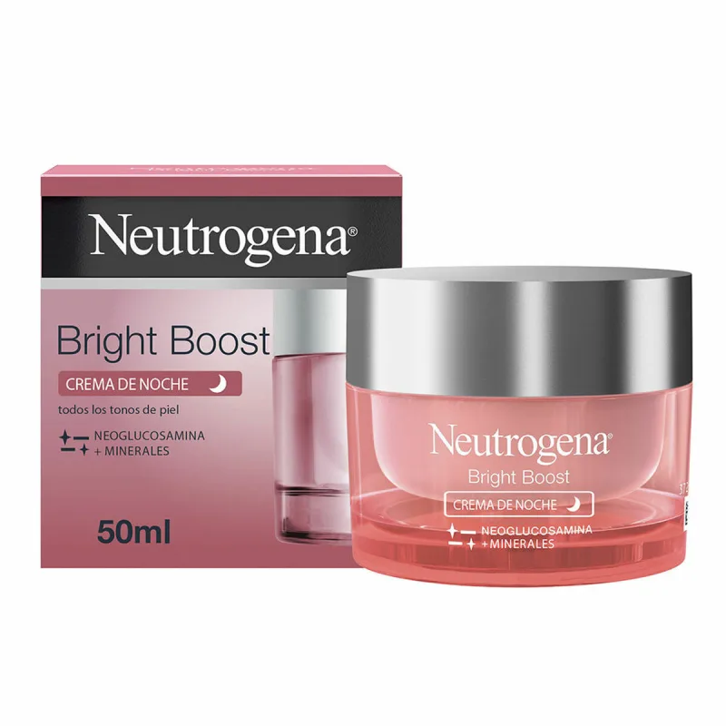 Cremă anti-îmbătrânire de noapte, Neutrogena, Bright Boost, 50 ml — preț și oferte
