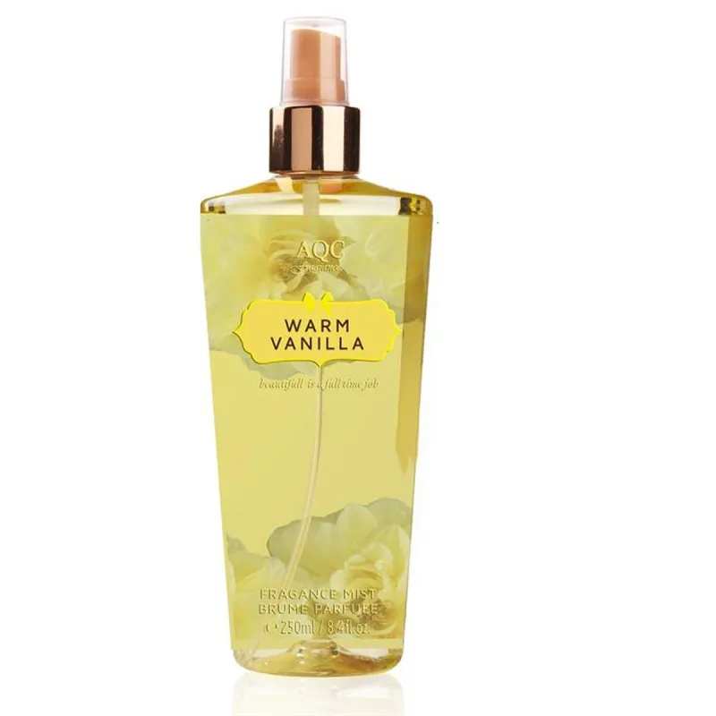 Body Mist, AQC Fragrances, Warm Vanilla, 250 ml Aquarius Cosmetic — preț și oferte