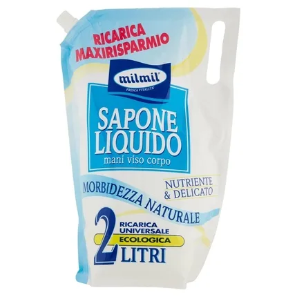 Săpun lichid, Mil Mil, Nutritiv, 2L — preț și oferte