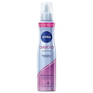 Spumă păr, Nivea, Diamond Gloss Care, 150 ml