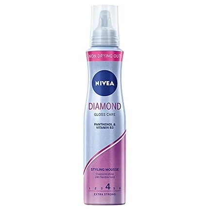 Spumă păr, Nivea, Diamond Gloss Care, 150 ml — preț și oferte