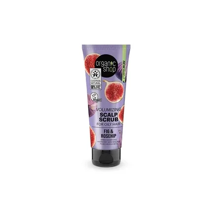 Scrub scalp, Organic Shop, 75ml, păr gras — preț și oferte