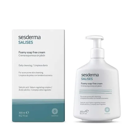 Spumă de curățare, Sesderma, Salises, acnee, 200 ml — preț și oferte