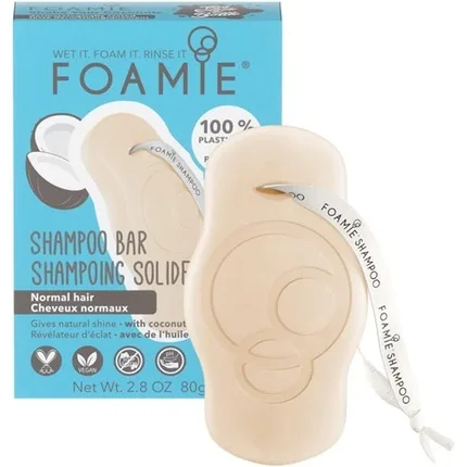 Șampon solid, Foamie, Coconut, fără sulfati — preț și oferte