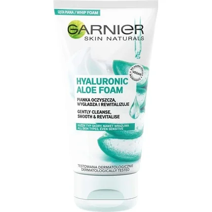 Spumă de curățare facială, Garnier, Skin Naturals, aloe, 150 ml — preț și oferte