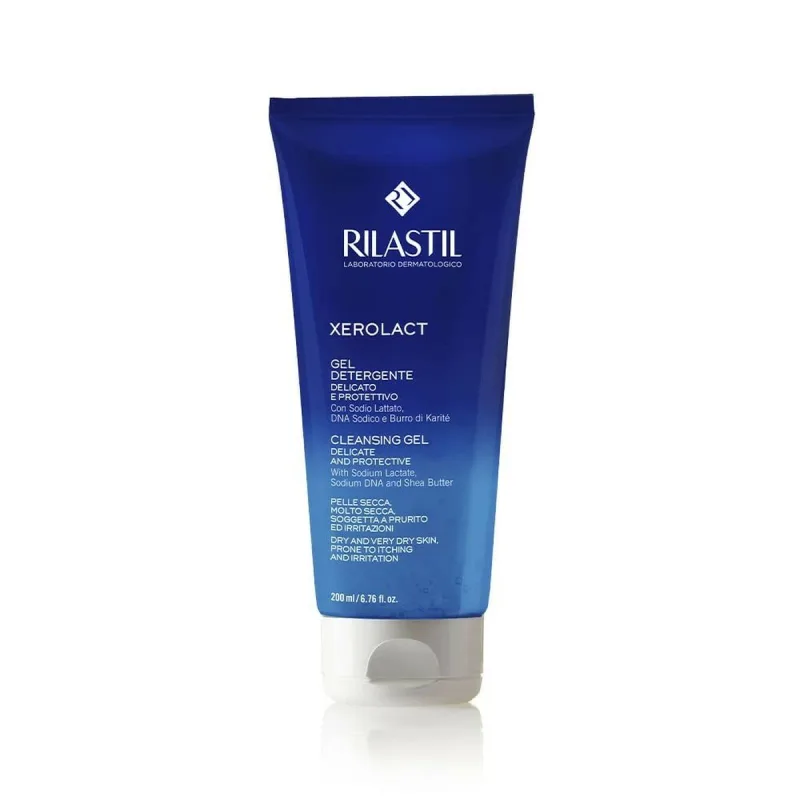 Gel de curățare Rilastil Xerolact, piele uscată, 200ml — preț și oferte