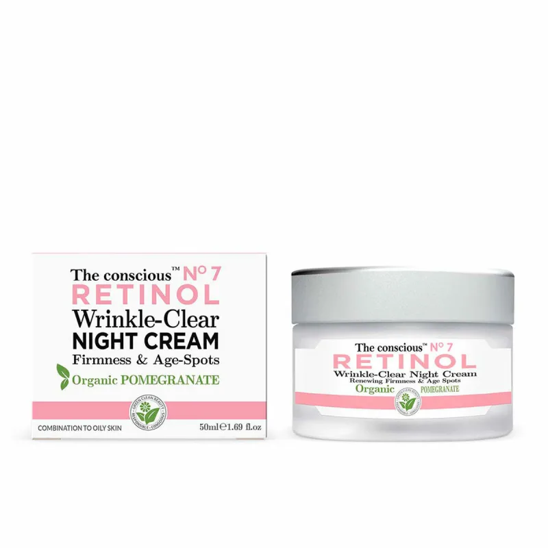 Cremă de noapte, The Conscious, Retinol, rodie, 50 ml — preț și oferte