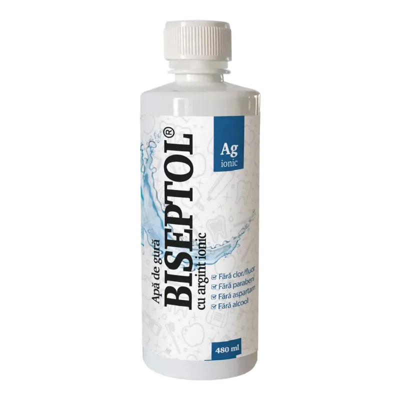 BiSeptol apa de gura, 480 ml, Dacia Plant — preț și oferte