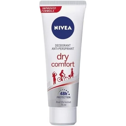 Deodorant cremă, Nivea, Dry Comfort, 75 ml, alb — preț și oferte