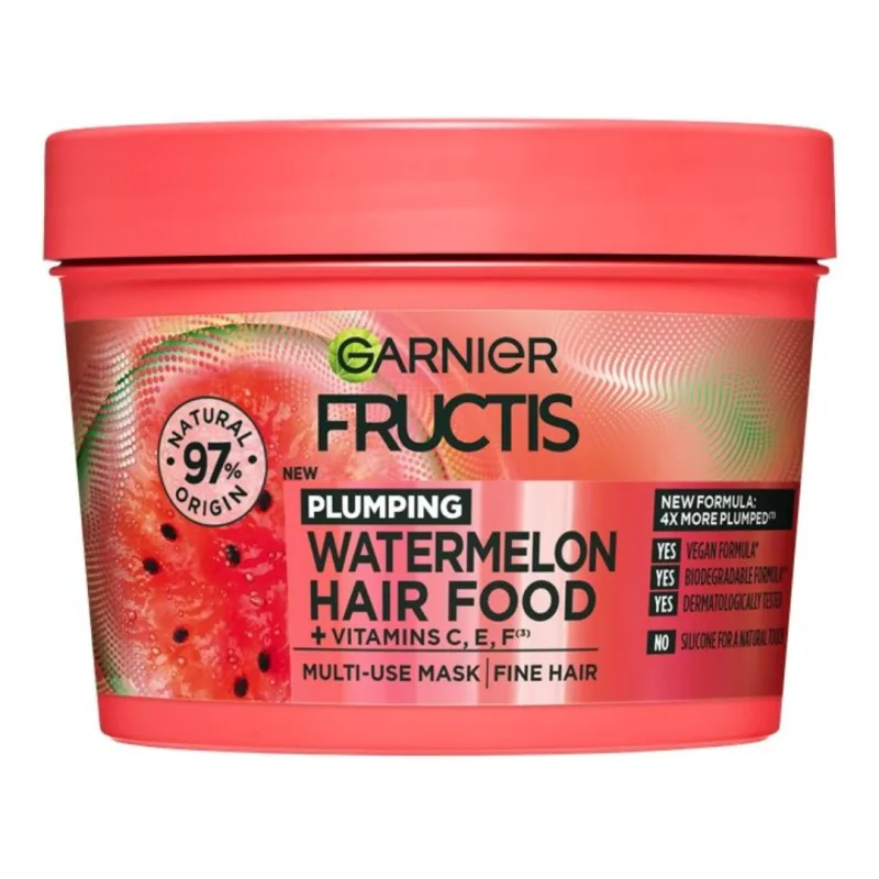 Masca redensificatoare Pepene Verde Hair Food, 390ml, Garnier — preț și oferte