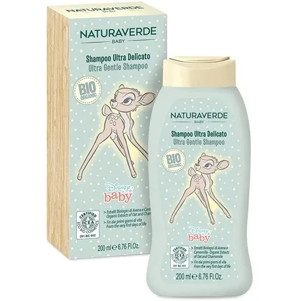 Șampon Ultra Delicat, Disney, Bambi, extracte de ovăz și mușețel, 200ml Disney Baby Bio — preț și oferte