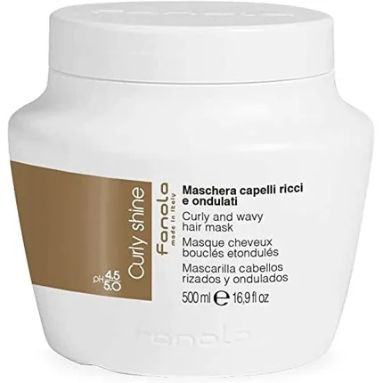Masca de păr, Fanola, Curly Shine, pentru păr creț, 500 ml — preț și oferte